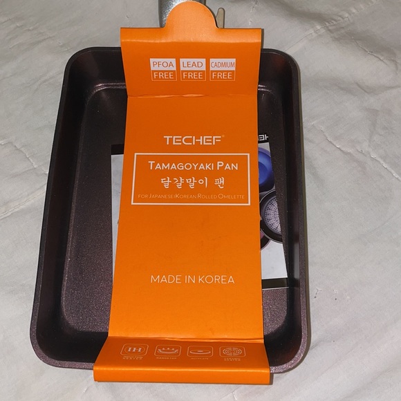 BN Tamagoyaki omelette PFOA free non stick pan, 5”x7” made in Korea by Techef - Picture 3 of 5